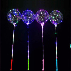 LED 투명풍선세트